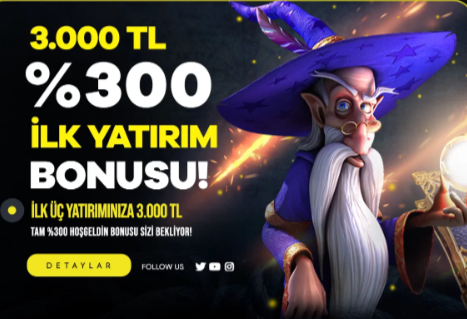 ROYALBET 3000 TL %300 LK YATIRIM BONUSU